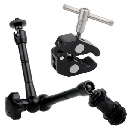 11 Inch Magic Arm and Super Clamp for DSLR LCD Camera 