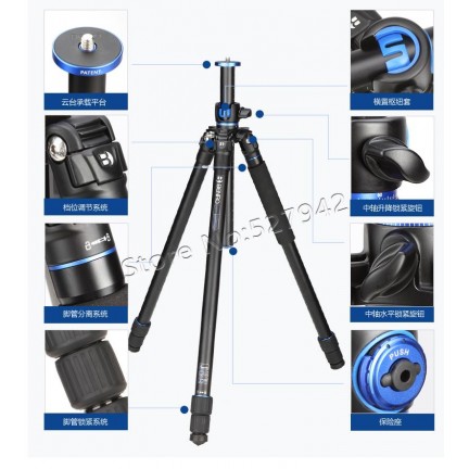 Benro GA257T Aluminum Tripod Professional Tripods